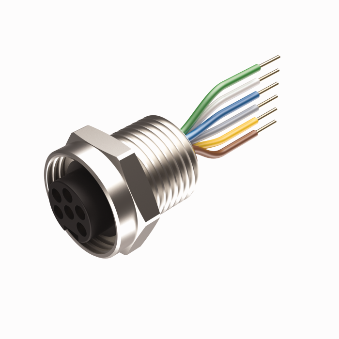 Turck Actuator and Sensor Receptacle - Front Mount # RKF 61-2M/NPT