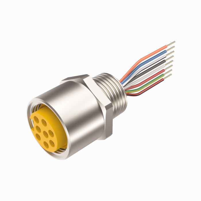 Turck Actuator and Sensor Receptacle - Front Mount # RKF 86-2M/14.5/NPT