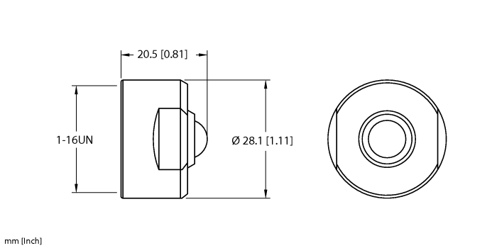 Turck Accessory for 1 - Closure cap # RKFBV-MC