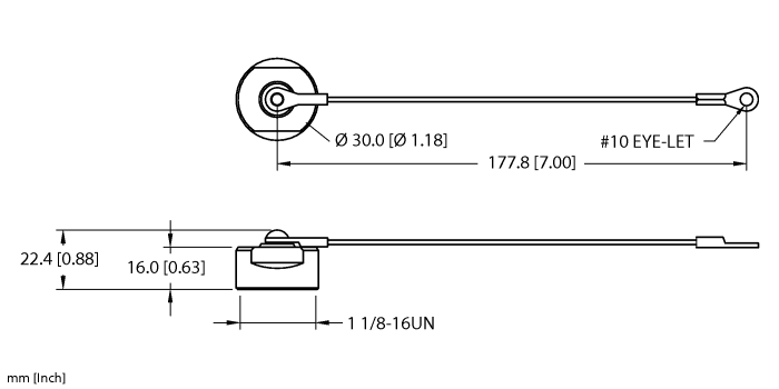 Turck Accessory for 1-1/8 - Closure cap # RKFCV-CC