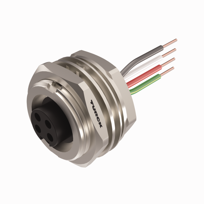 Turck Actuator and Sensor Receptacle - Rear Mount # RKFP 46-4M