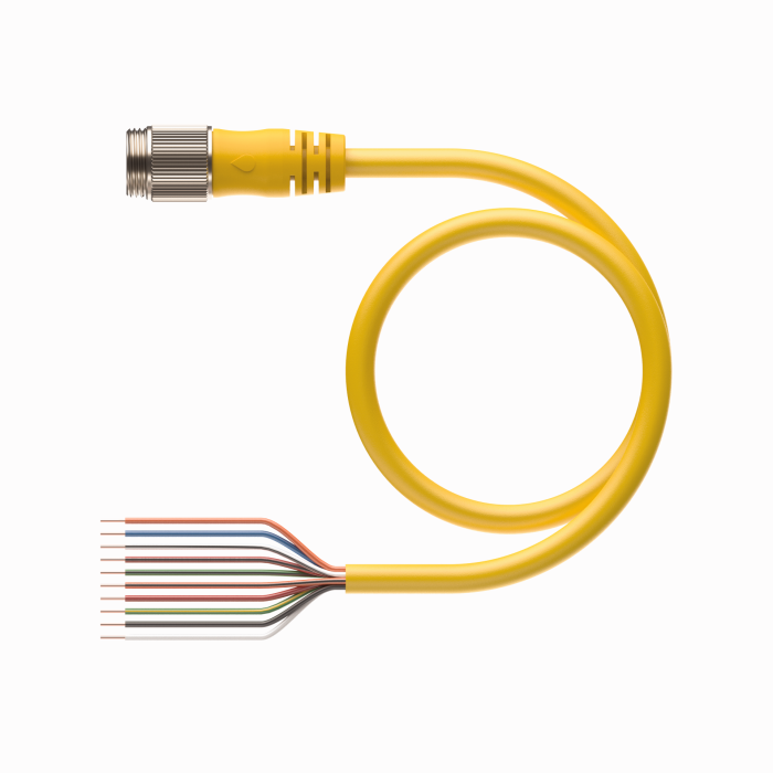 Turck Actuator and Sensor Cable - Connection Cable # RKM 106-15M/S1587