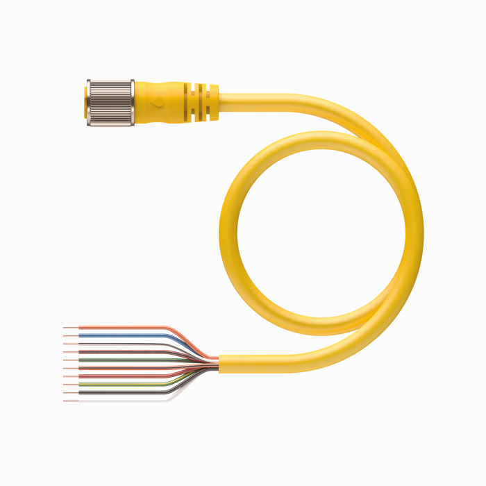 Turck Actuator and Sensor Cable - Connection Cable # RKM 106-12M/S3059