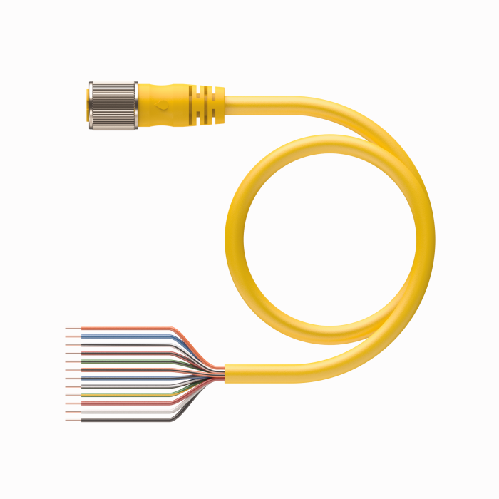Turck Actuator and Sensor Cable - Connection Cable # RKM 126-5M/S3059