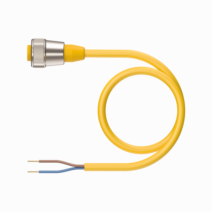 Turck Actuator and Sensor Cordset - Connection Cordset # RKM 20-2M