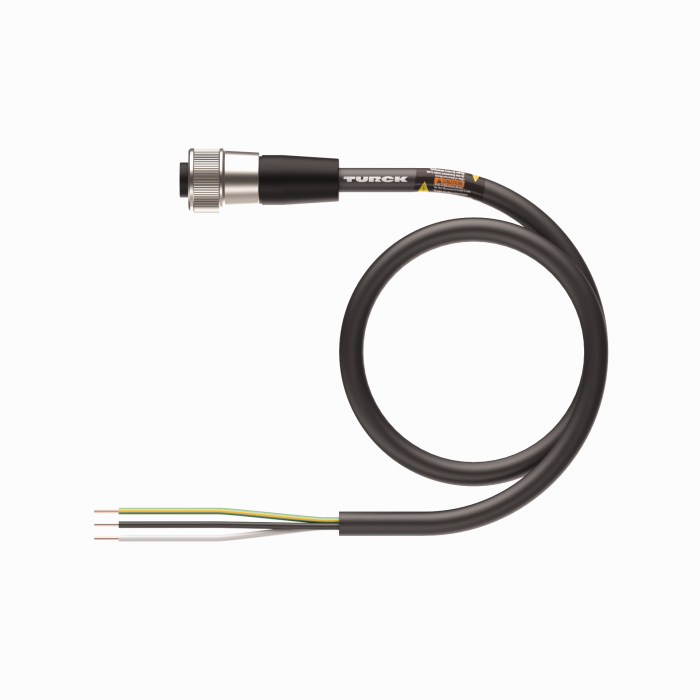 Turck 7/8" Powerfast Cordset # RKM 34-1M