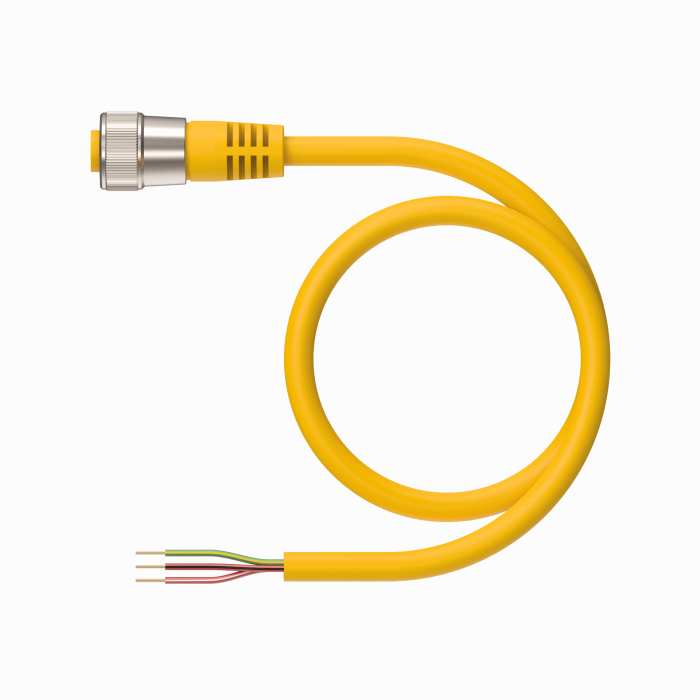 Turck Actuator and Sensor Cable - Connection Cable # RKM 35-0.5M/S600