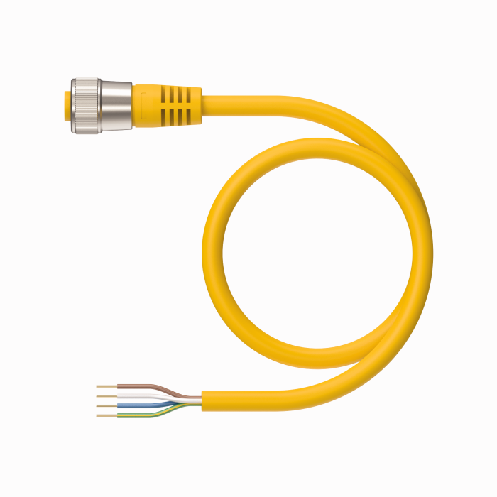 Turck Actuator and Sensor Cable - Connection Cable # RKM 461-1.5M/S3059
