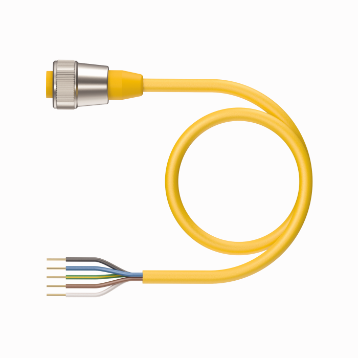 Turck Actuator and Sensor Cable - Connection Cable # RKM 50-9M/S90