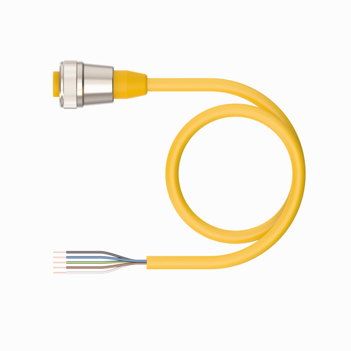 Turck Actuator and Sensor Cable - Connection Cable # RKM 50-3M/S101