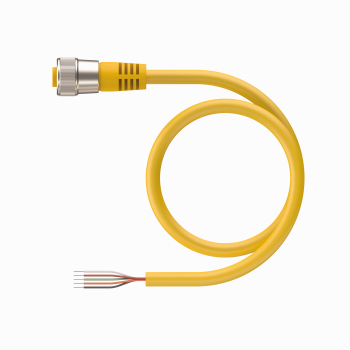 Turck Actuator and Sensor Cable - Connection Cable # RKM 56-4M/S1587