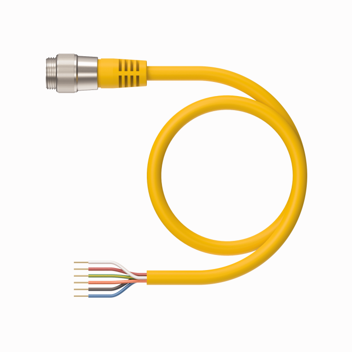 Turck Actuator and Sensor Cable - Connection Cable # RKM 66-12M