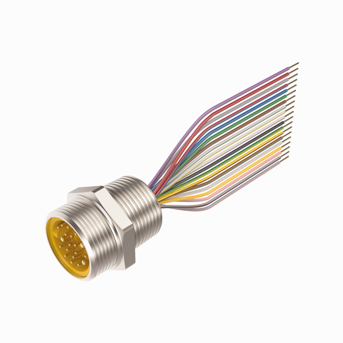 Turck Actuator and Sensor Receptacle - Front Mount # RSF 190-0.5M/14.75/NPT