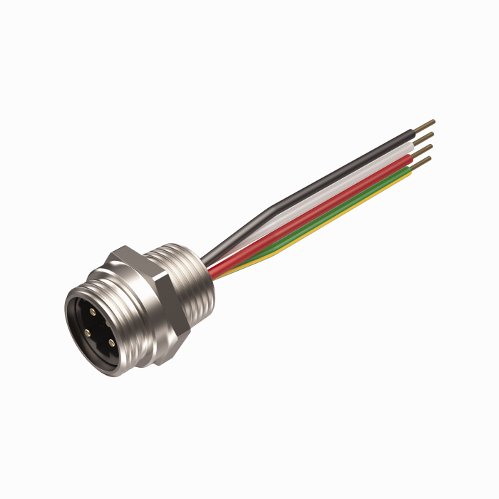 Turck Powerfast Receptacle - Front Mount # RSF 44-3M/NPT