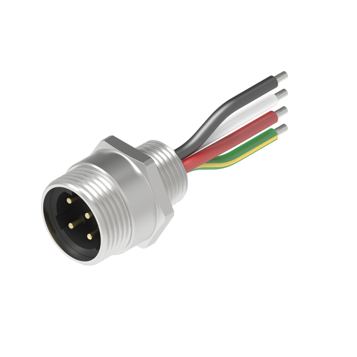 Turck Powerfast Receptacle - Front Mount # RSFC 42-2M/14.5/NPT