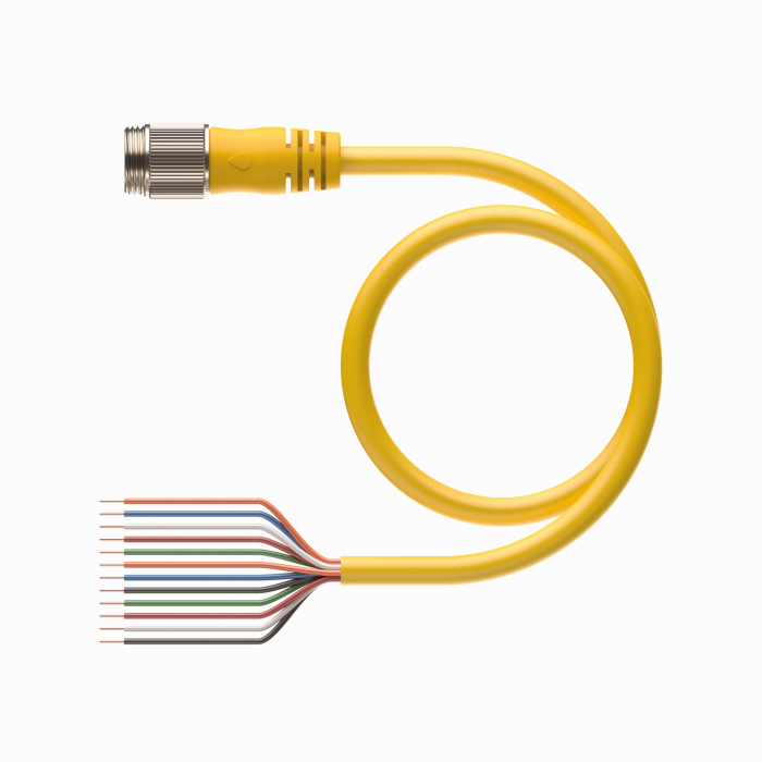 Turck Actuator and Sensor Cable - Connection Cable # RSM 126-3M/S90