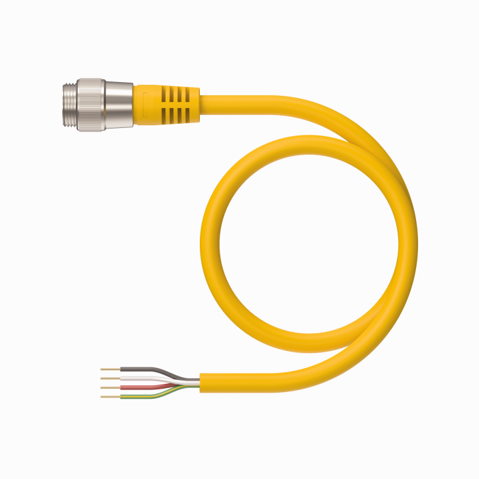 Turck Actuator and Sensor Cable - Connection Cable # RSM 46-0.5M/S600