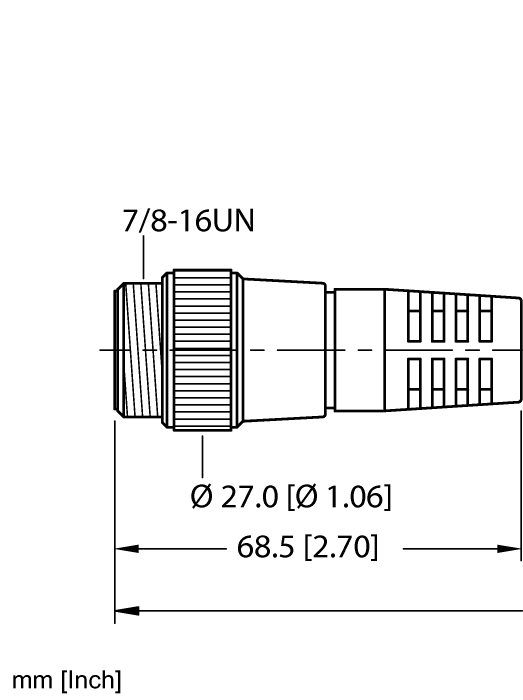 Turck Powerfast Cordset - Extension Cable # RSM RKM 34-10M/S1055/S3276/S4000