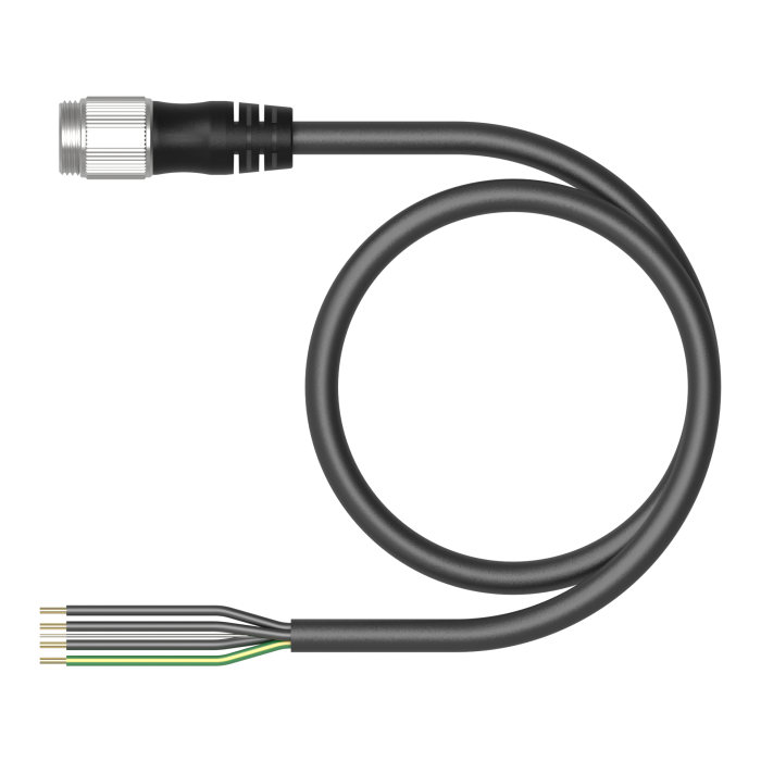 Turck Powerfast Cordset - Connection Cable # RSMCS 42-3M/S3539/VFD