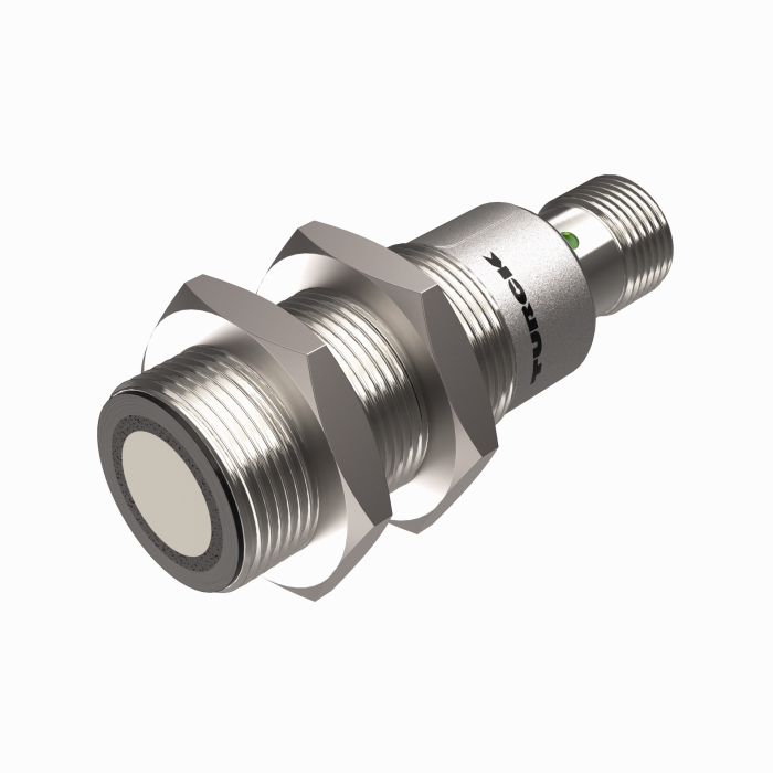 Turck Ultrasonic Sensor - Diffuse Mode Sensor # RU150D-M18M-LIU8X2-H1141