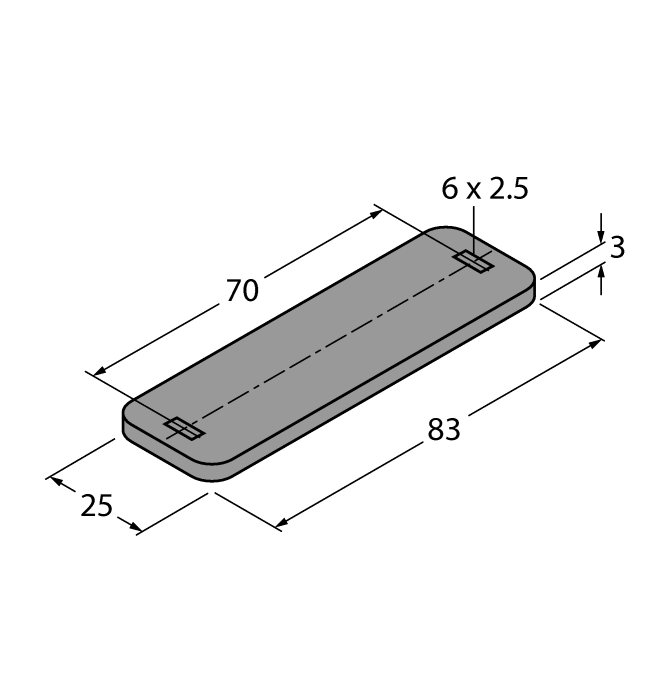 Turck HF Tag # TW-Q25L83-B-B128