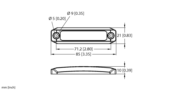 Turck UHF Tag # TW860-960-Q21L85-M-B128