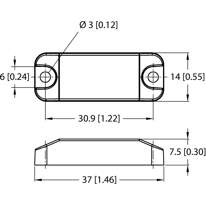 Turck UHF Tag # TW902-928-Q14L37-M-HT-B40