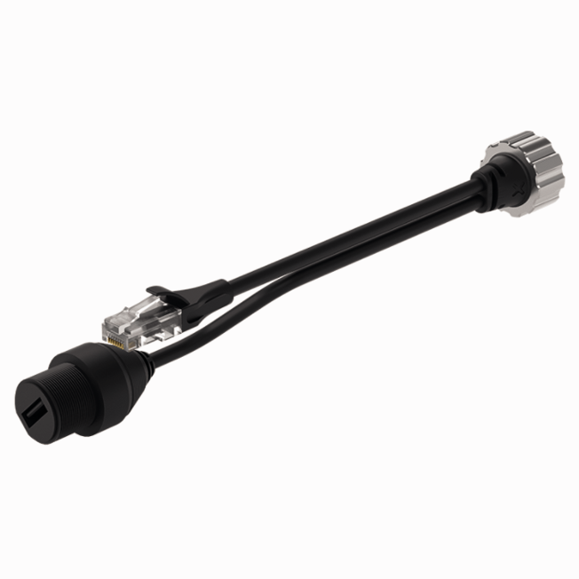 Turck TXF700 HMI Series Accessories - PoE Connection Cable # TXF-M22G-RJ45-5M-USB-1M