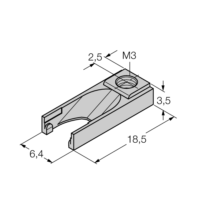 Turck Mounting Accessories - Switching Point Lock # UNT-STOPPER