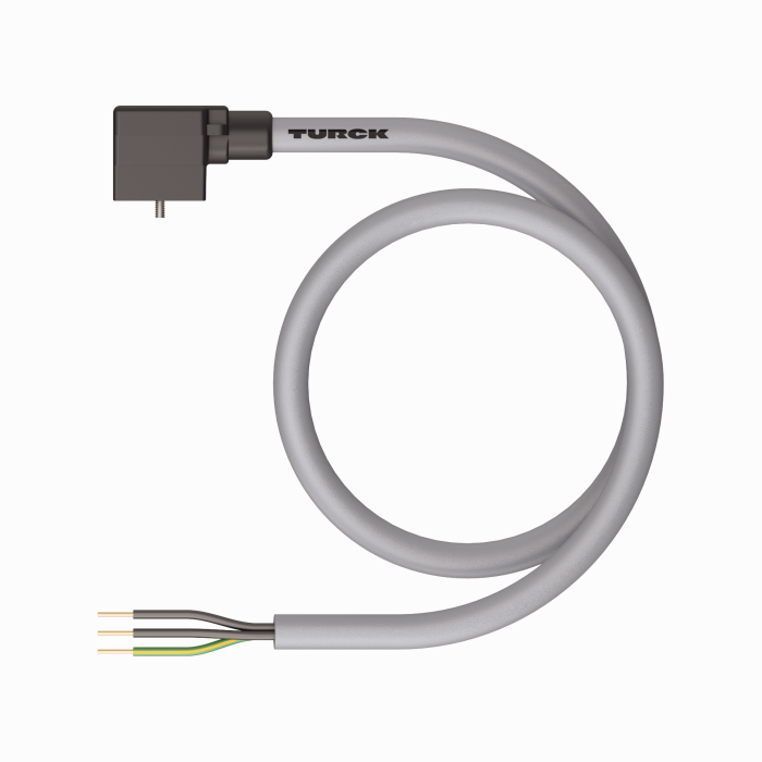 Turck Valve Connector, A Type - Connection Cable # VAS 22-A653-10M