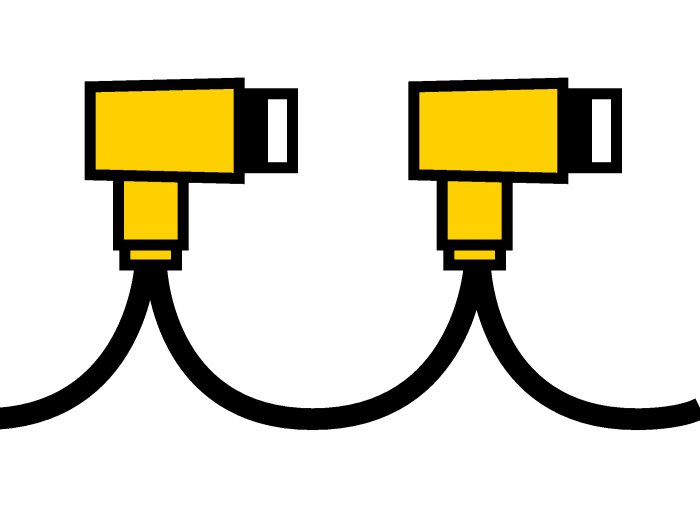 Turck Daisy chain - 2 Branch # VB2-RS 4.5T-2/2TC9S 2-P669-2/2
