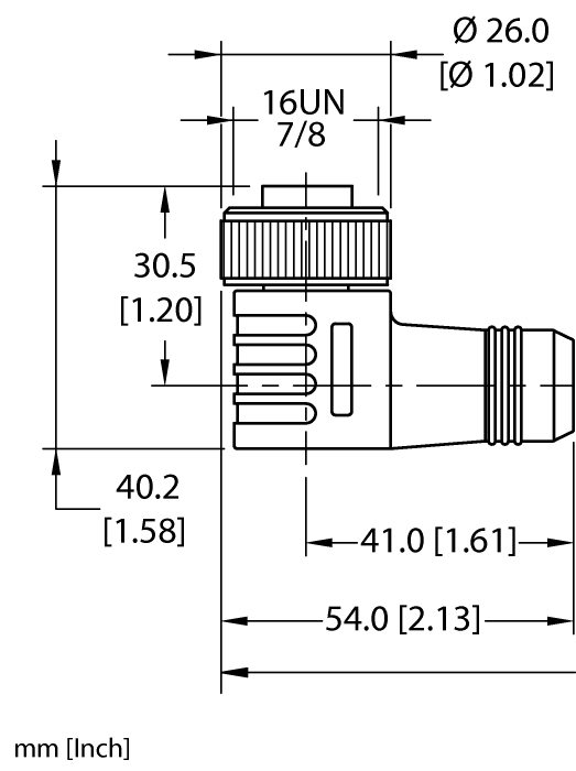 Turck Actuator and Sensor Cable - Connection Cable # WKM 36-9M