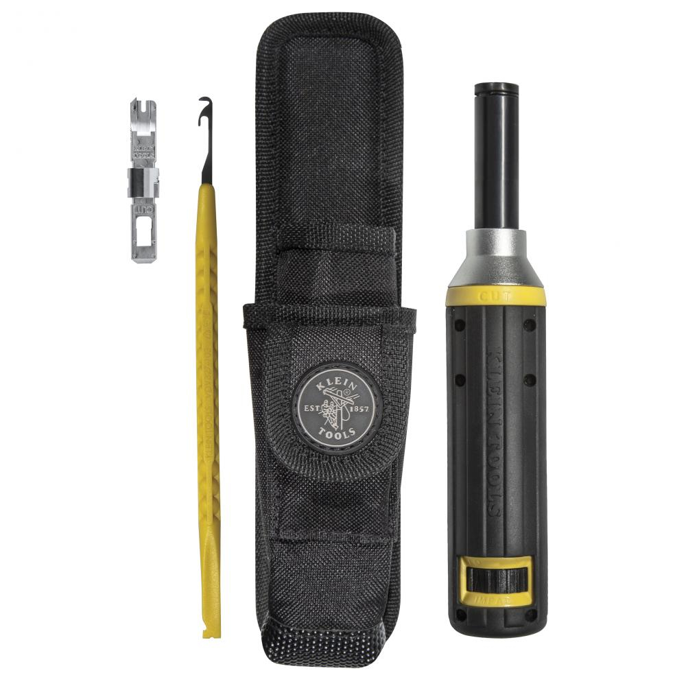 Klein Impact Punchdown Tool Kit, Cushion-Grip, 4-Piece # VDV427-822
