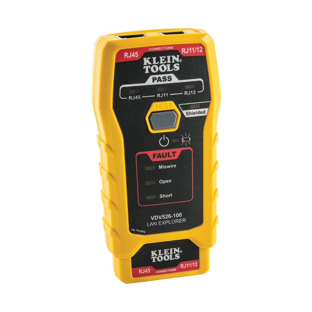 Klein Network Cable Tester, LAN Explorer Data Cable Tester with Remote # VDV526-100