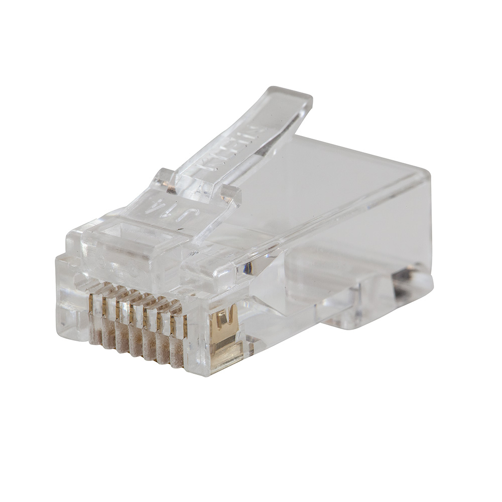 Klein Pass-Thru Modular Data Plugs, RJ45-CAT5E, 200-Pack # VDV826-762