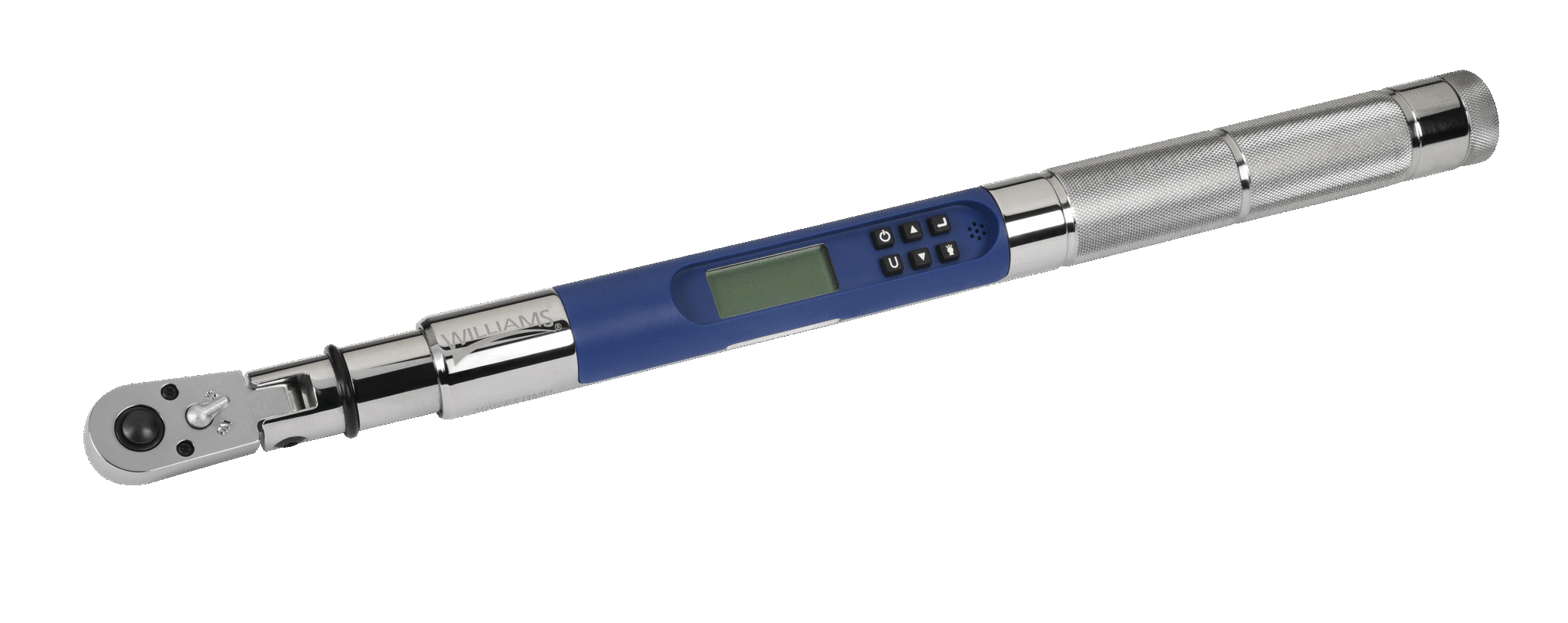 Williams 1/4 in Steel Grip Electronic Torque Wrench 1.36-27.12 Nm, Flex Head # 2401EFRMH