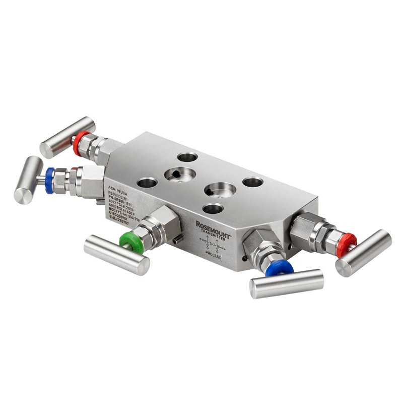 Rosemount R305 Integral Manifold (Pressure-Lock Valve)